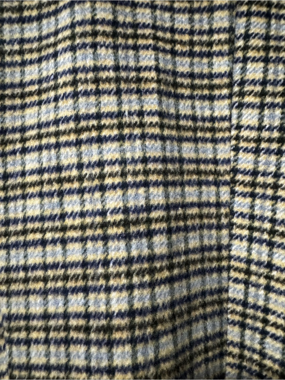 LC Lauren Conrad Multi Blues & Cream Plaid Blazer Jacket - Picture 6 of 6